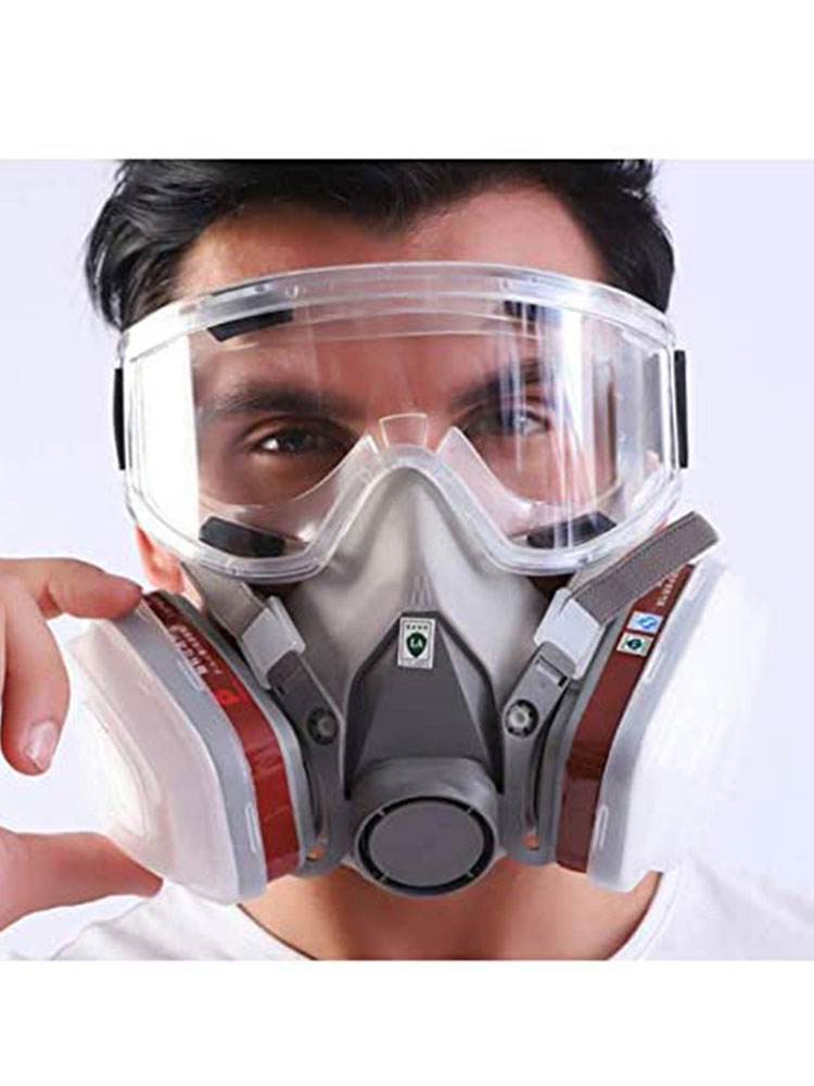 Woodworking Respirator - Mascarilla de Gas tipo 6200, respirador