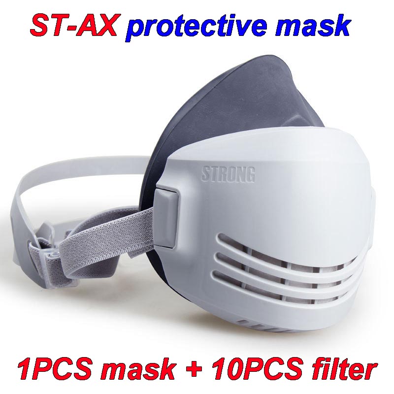 Woodworking Mask - Máscara antipolvo de ST-AX, antipolvo diario,