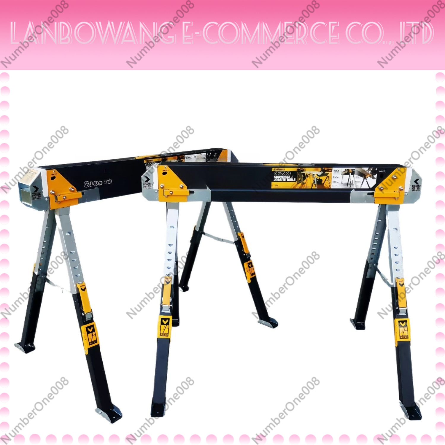 Woodworking Horse - Soporte plegable para mesa de sierra,