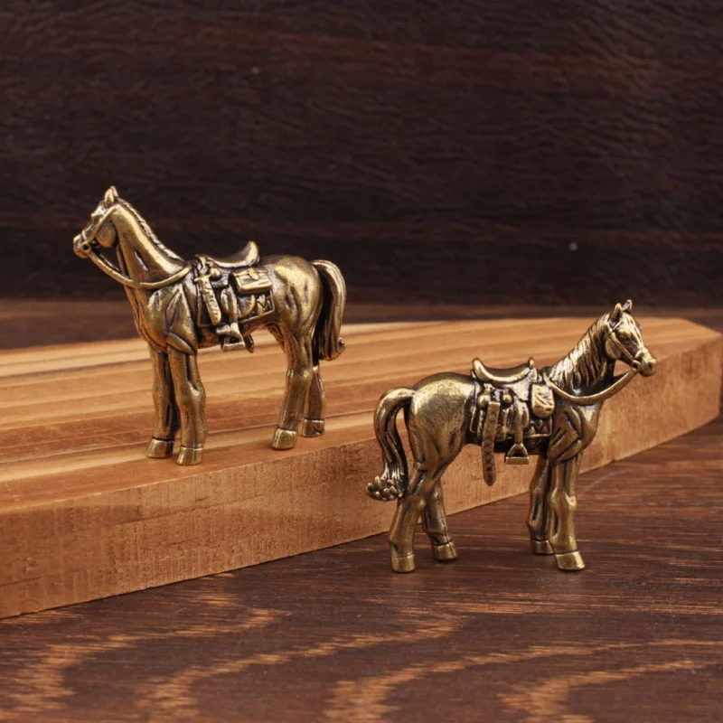 Woodworking Horse - Figura de Caballo, Adorno Decorativo para