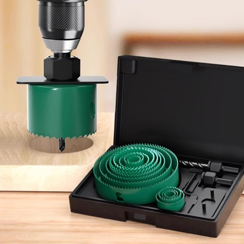 Woodworking Kits - Juego de sierras perforadoras de 19/8/5
