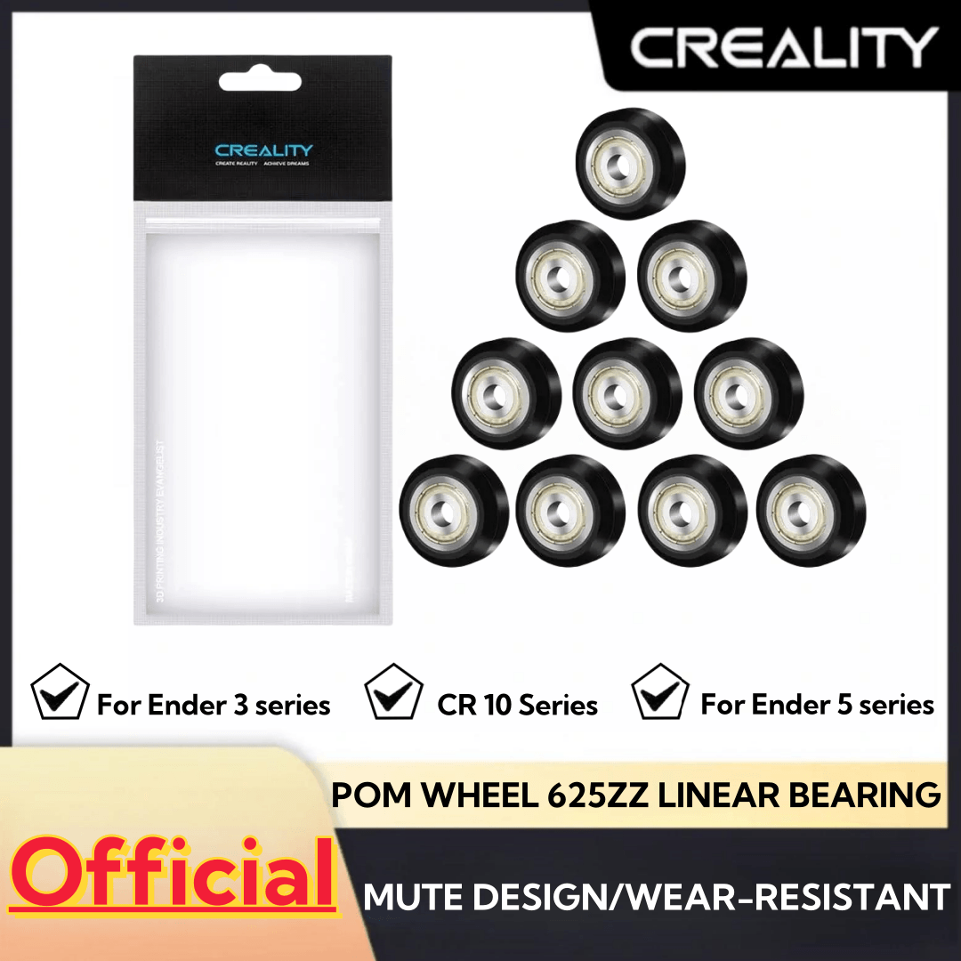 Creality Printer Ender 3 - Rueda de plástico POM para impresora