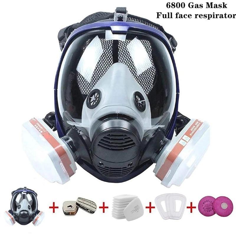 Woodworking Respirator - Máscara de Gas químico 6800, respirador