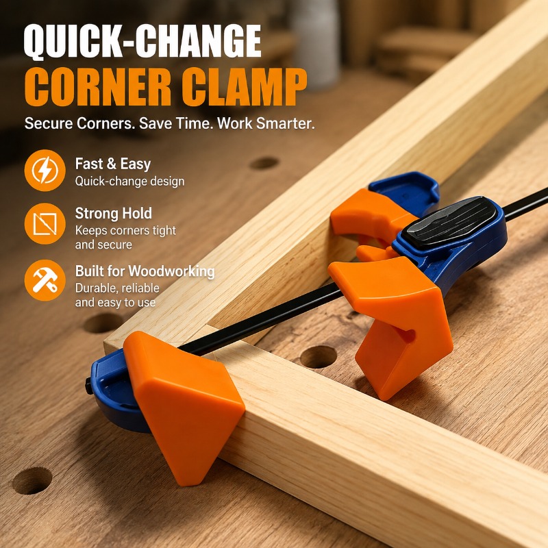 Woodworking Clamp - Adaptador de abrazadera de acción rápida