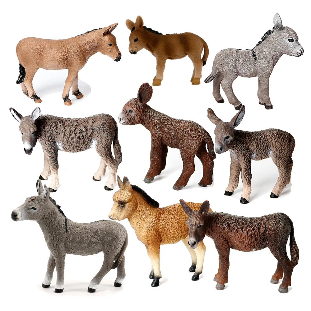 Woodworking Horse - Modelo de burro, figuras de animales