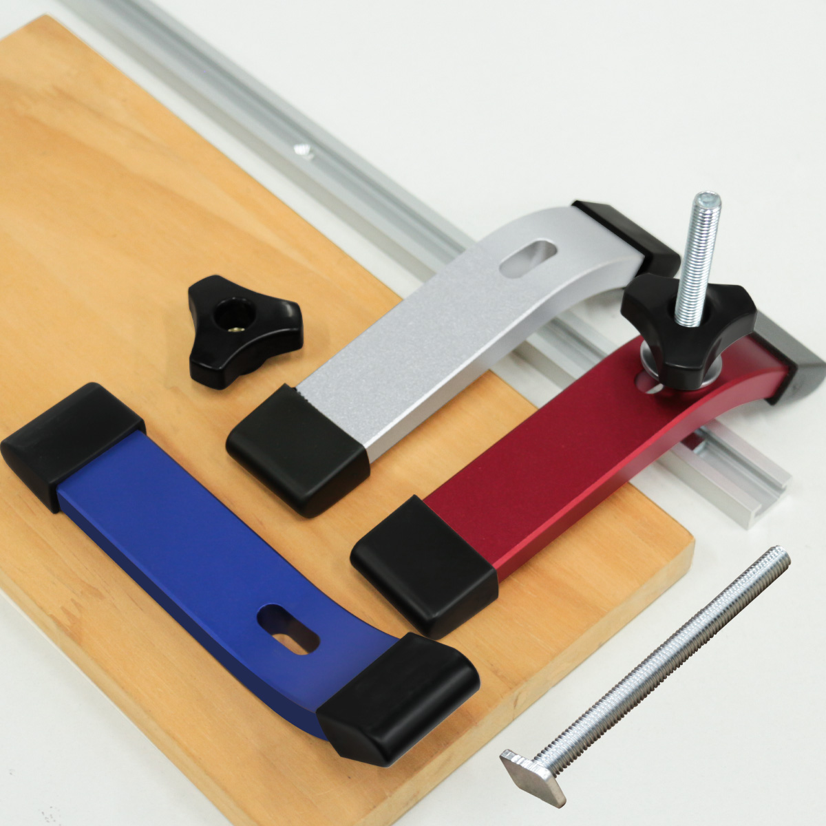 Woodworking Joinery - Abrazadera de sujeción de pista en