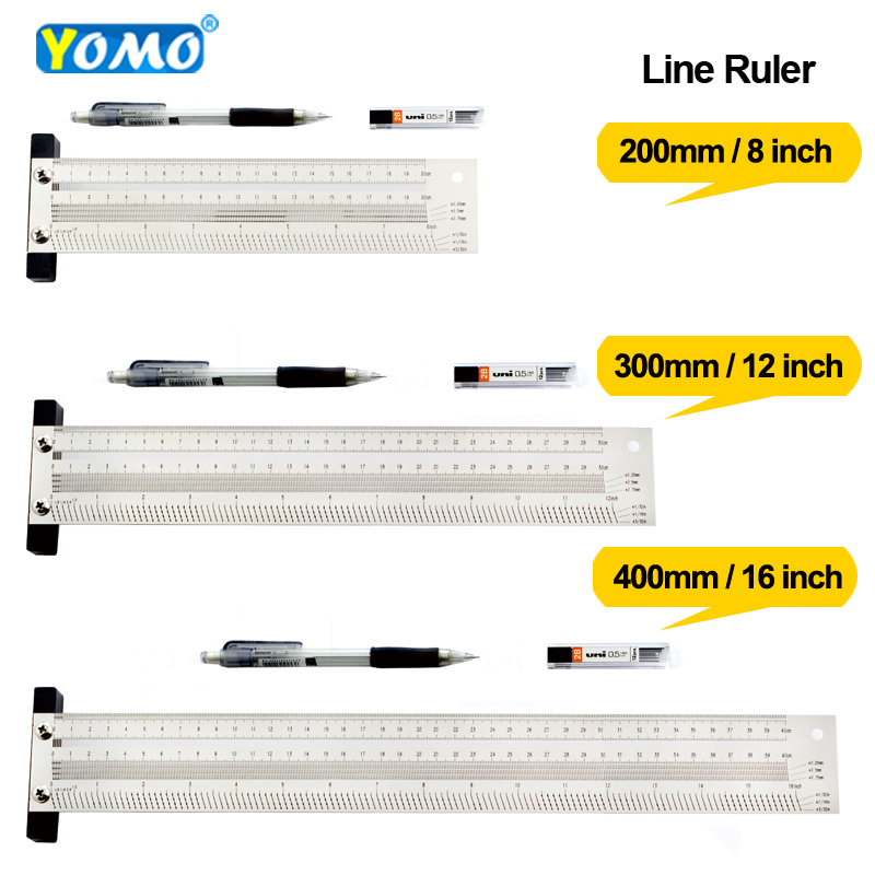 Woodworking Marking Gauge - YOMO-Regla de escala de alta precisión,
