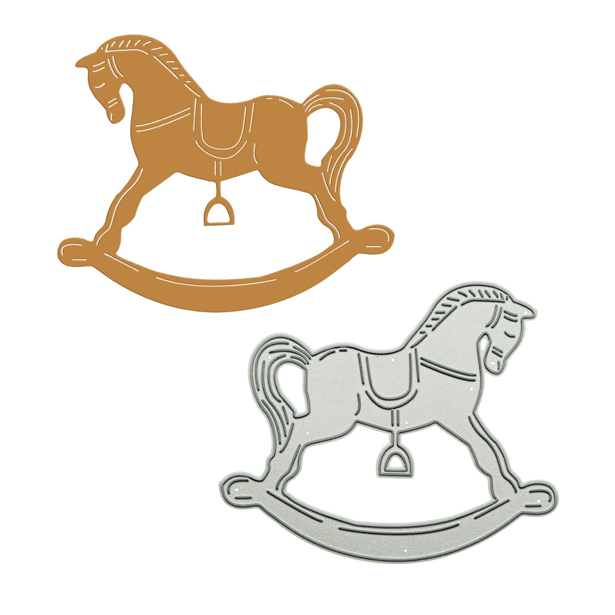 Woodworking Horse - Troqueles de corte de Metal para