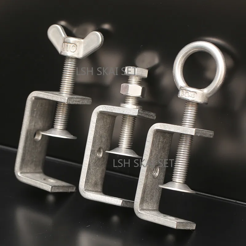 Woodworking Clamp - 304 Stainless Steel Threaded C Clamp