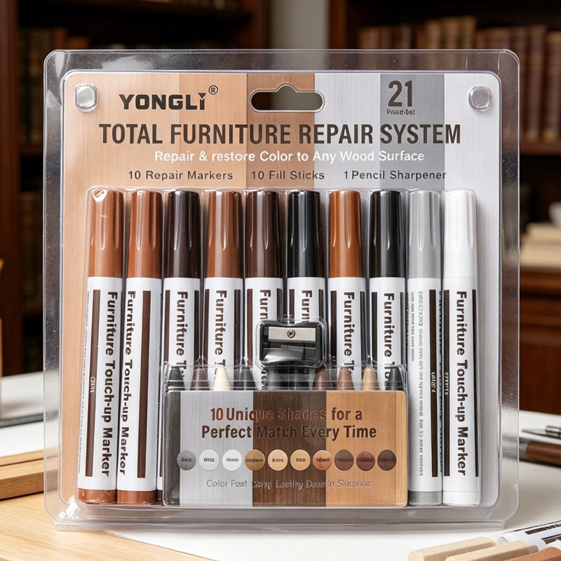 Cabinet Scraper Set - Kit de Reparación de Muebles, Marcadores