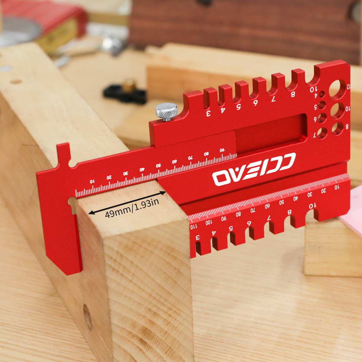 Regla de Medición Multifuncion - Woodworking Marking Gauge reseña y precio