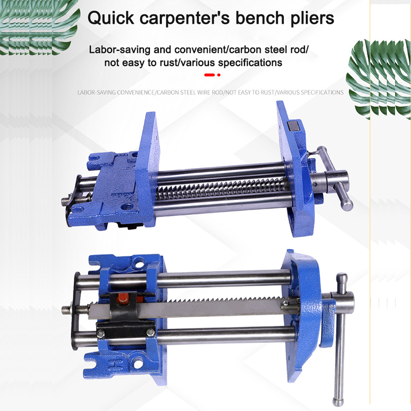 Tornillo de banco para carpint - Woodworking Vice Quick Release reseña y precio