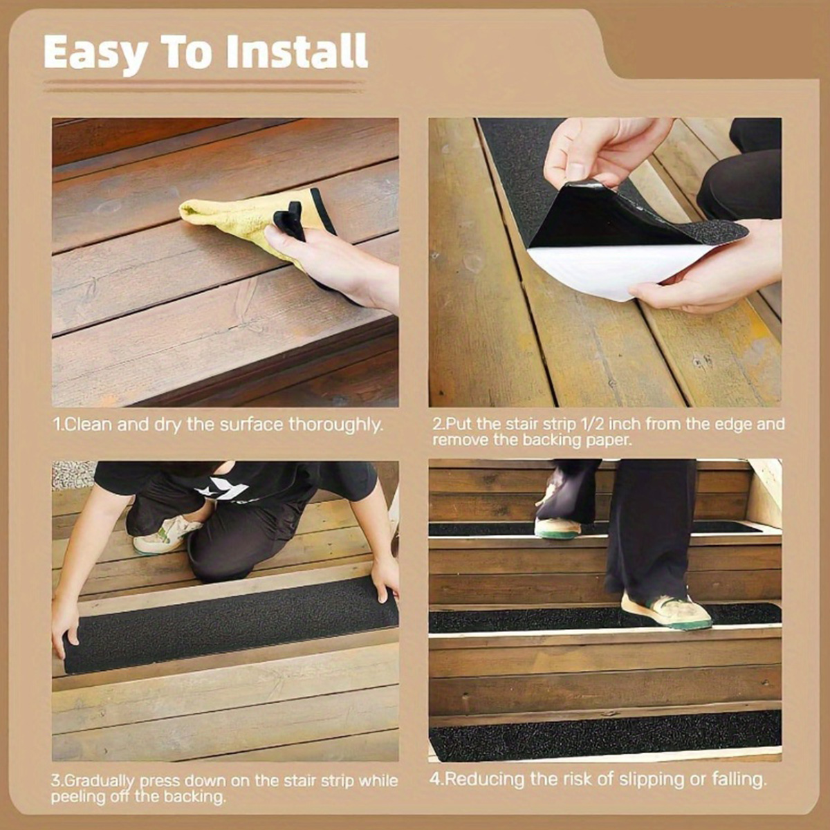 Pisos de escaleras antidesliza - Woodworking Mask reseña y precio