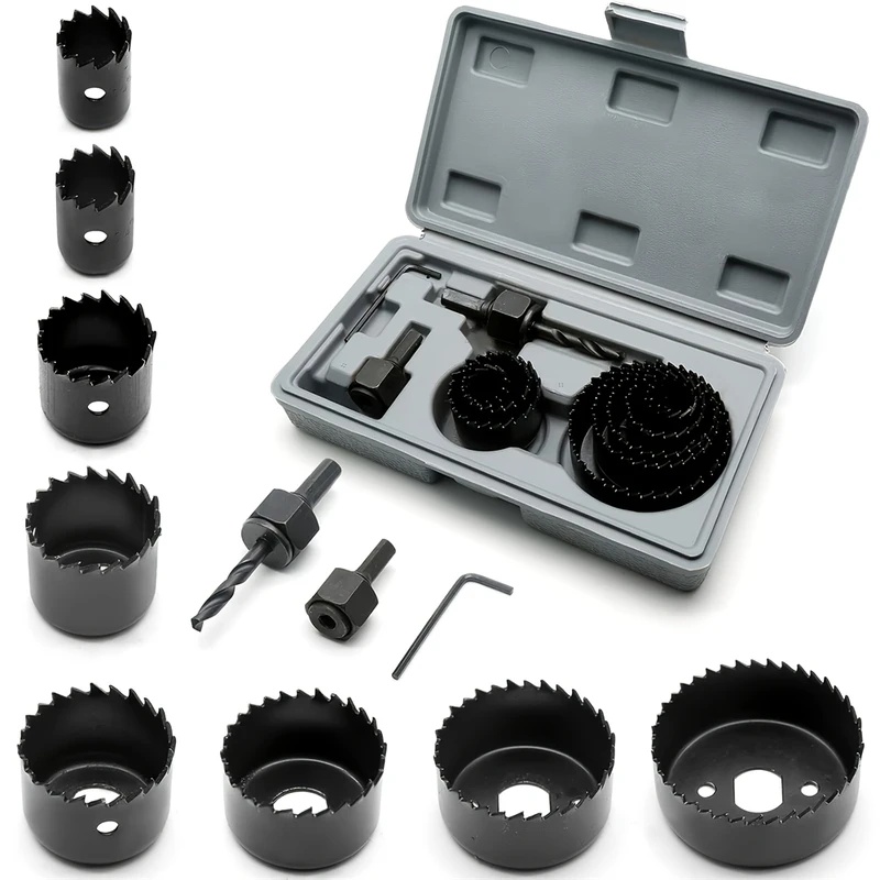 Juego de 8 brocas perforadoras - Woodworking Kits reseña y precio