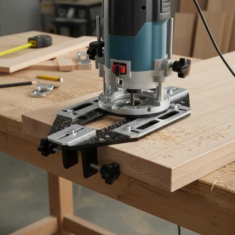 Plantilla de mortaja de aleaci - Woodworking Clamp reseña y precio