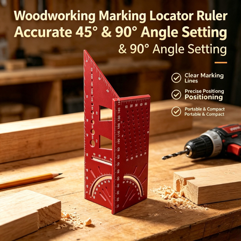 Regla de Posicionamiento 3D Mu - Woodworking Marking Gauge reseña y precio