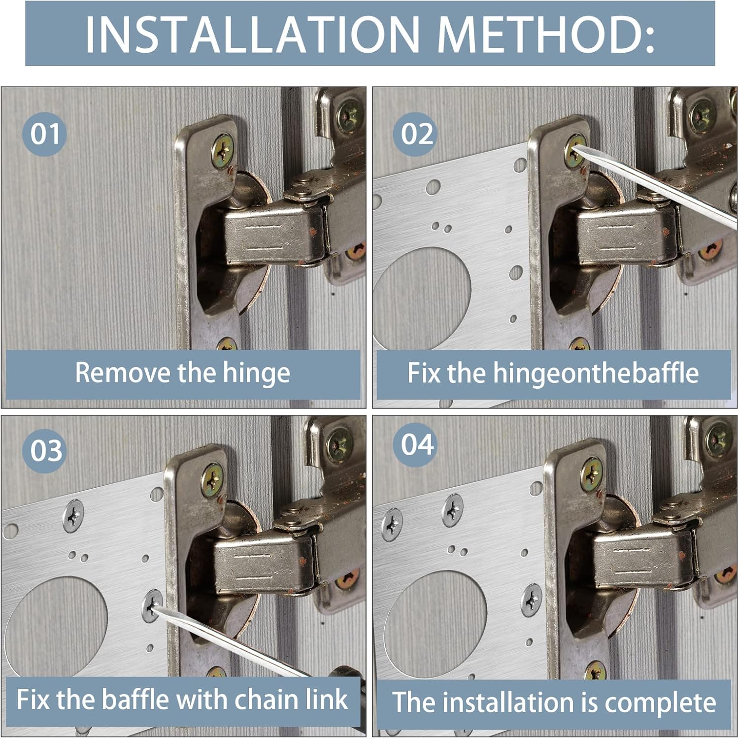 Kit de Placa de Reparación par - Cabinet Scraper Set reseña y precio