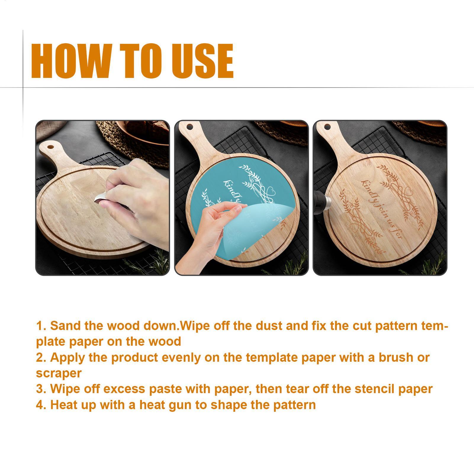 Pasta para quemar madera, herr - Woodworking Projects Art reseña y precio