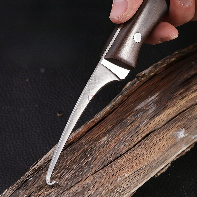 Cuchillo de gancho de acero in - Woodworking Joinery reseña y precio