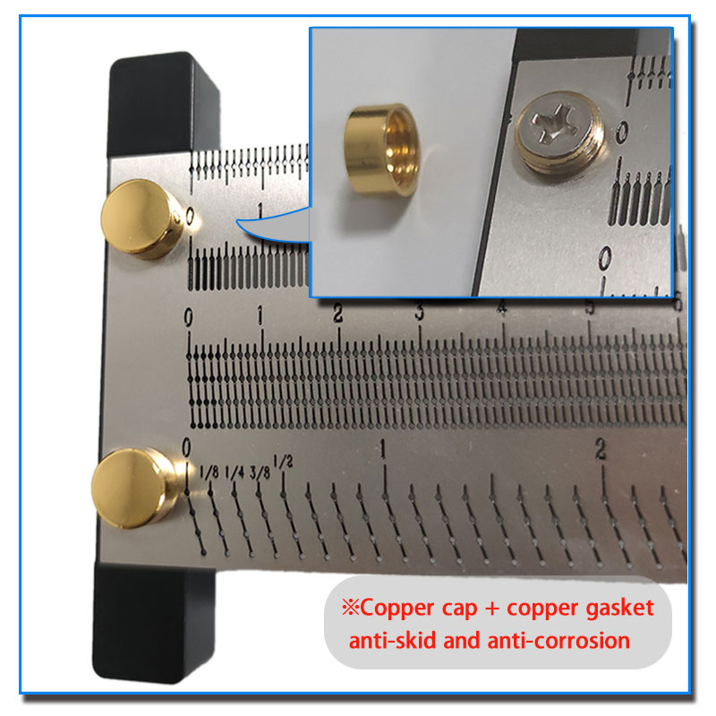 YOMO-Regla de escala de alta p - Woodworking Marking Gauge reseña y precio