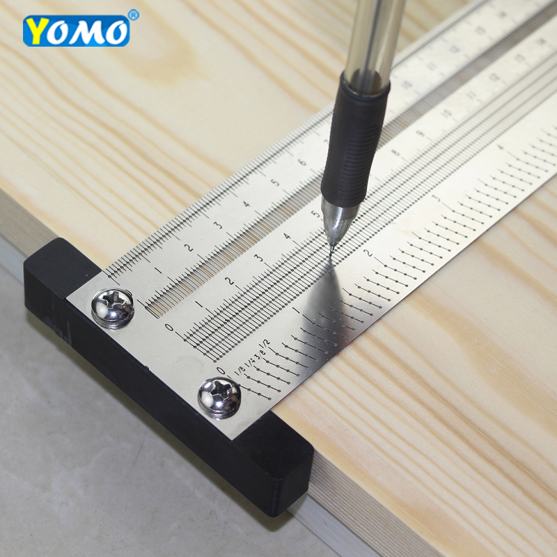 YOMO-Regla de escala de alta p - Woodworking Marking Gauge reseña y precio