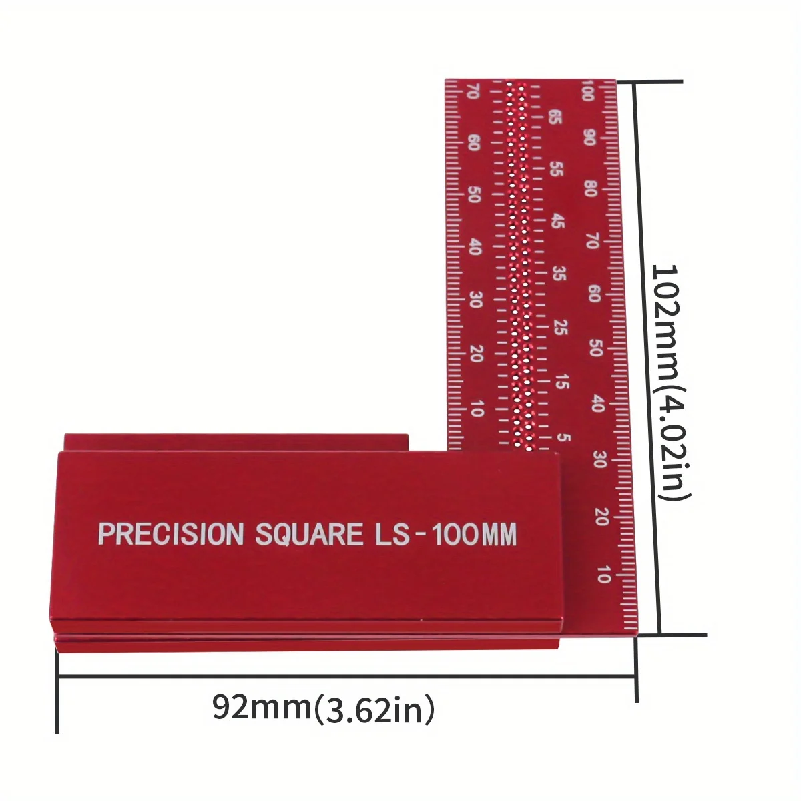Regla de Calibración Cruzada d - Woodworking Marking Gauge reseña y precio