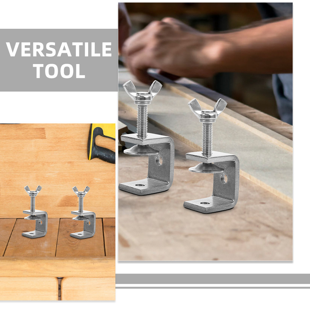 Mini abrazaderas en C de acero - Woodworking Clamp reseña y precio