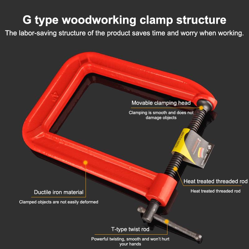 Abrazadera en C de Alcance Pro - Woodworking Clamp reseña y precio