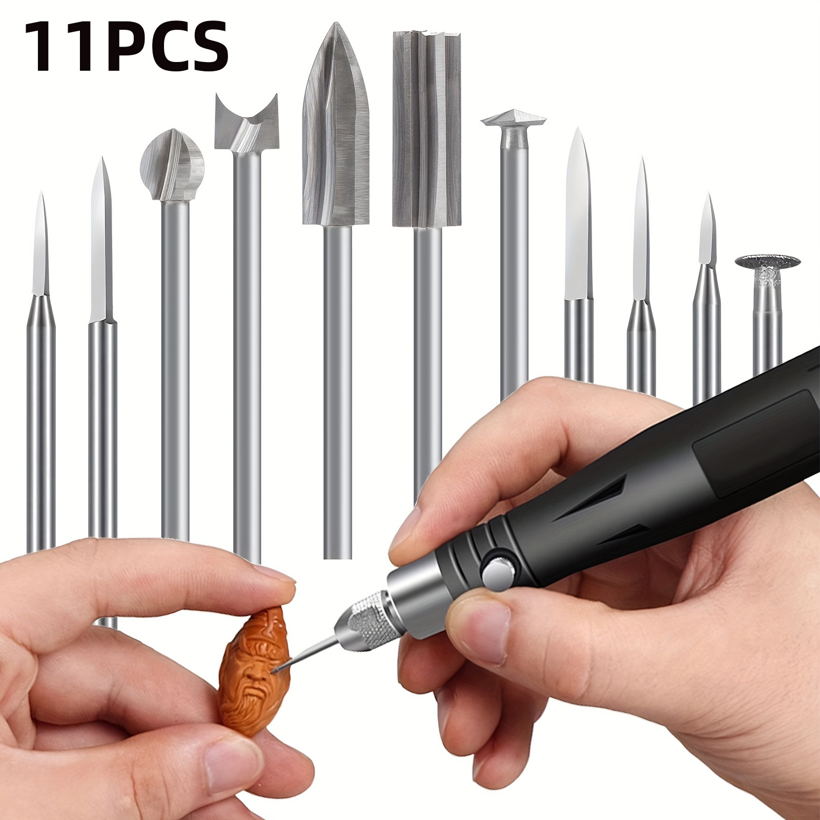 Juego de 11 Brocas de Grabado  - Woodworking Joinery reseña y precio